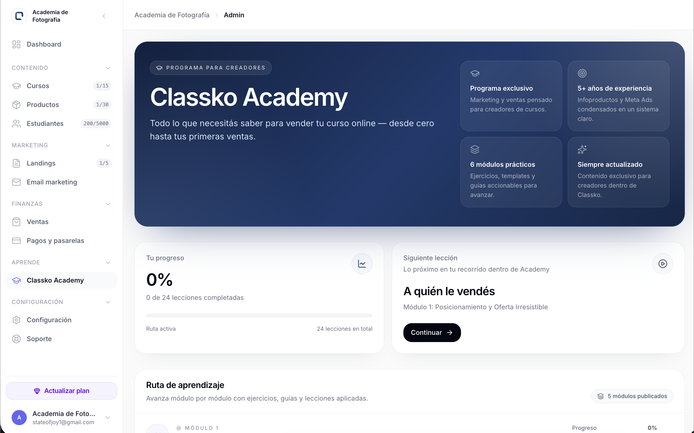 Classko overview